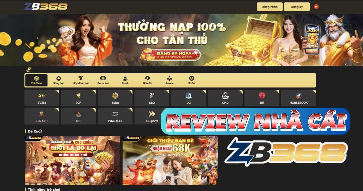 ZB368 Là Gì? Review Chi Tiết Nhà Cái ZB368