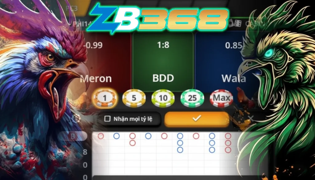 Đá gà ZB368 - chuyên sảnh SV388 sv288, đá gà THOMO, gà Cam, gà Phi, gà Cựa sắt